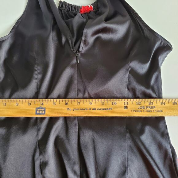 Vtg Cache Silk Scarf Chain Halter Top Blouse M Fairy Goth Witchy Whimsigoth NEW - Picture 9 of 10